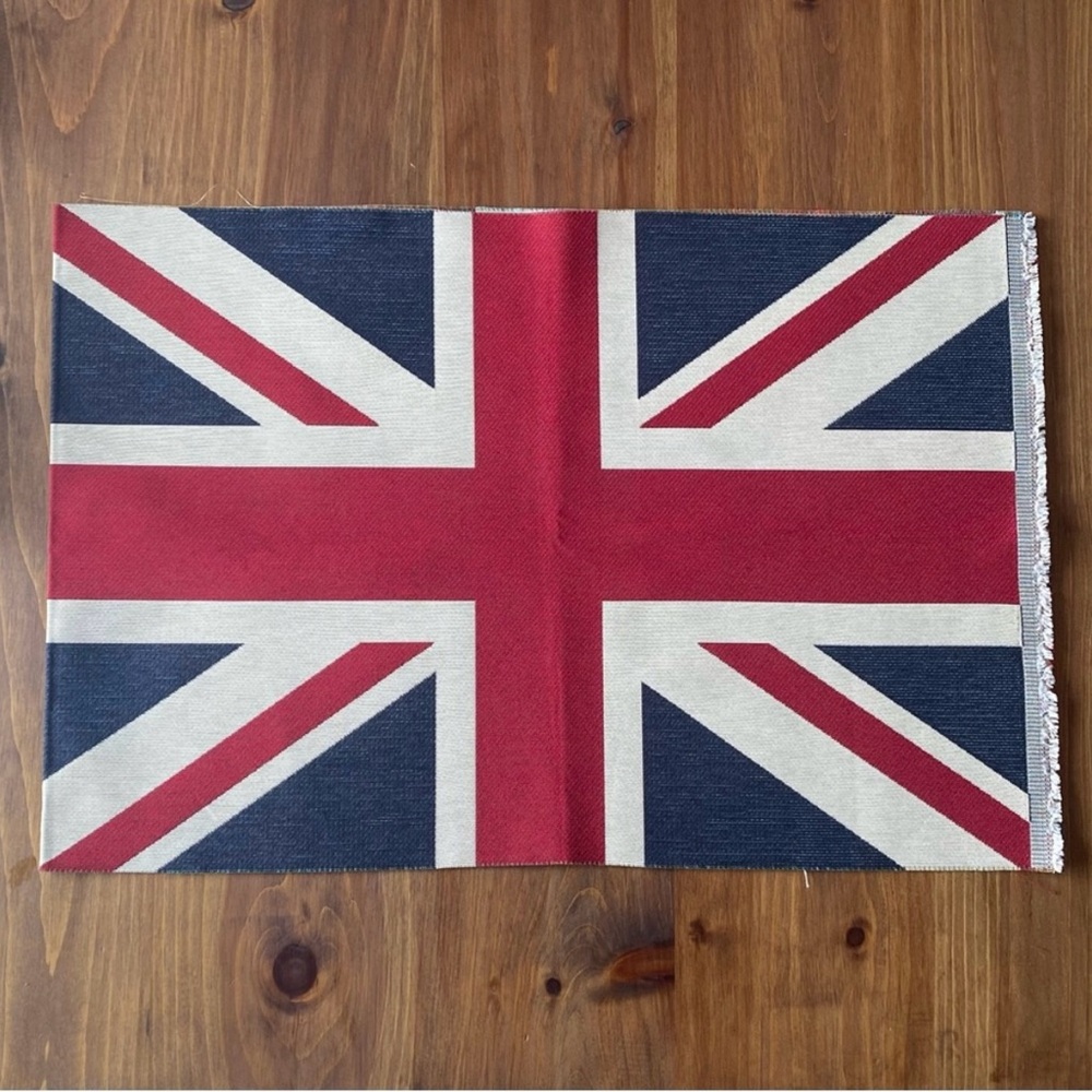 Union Jack Jacquard Fabric Panel
